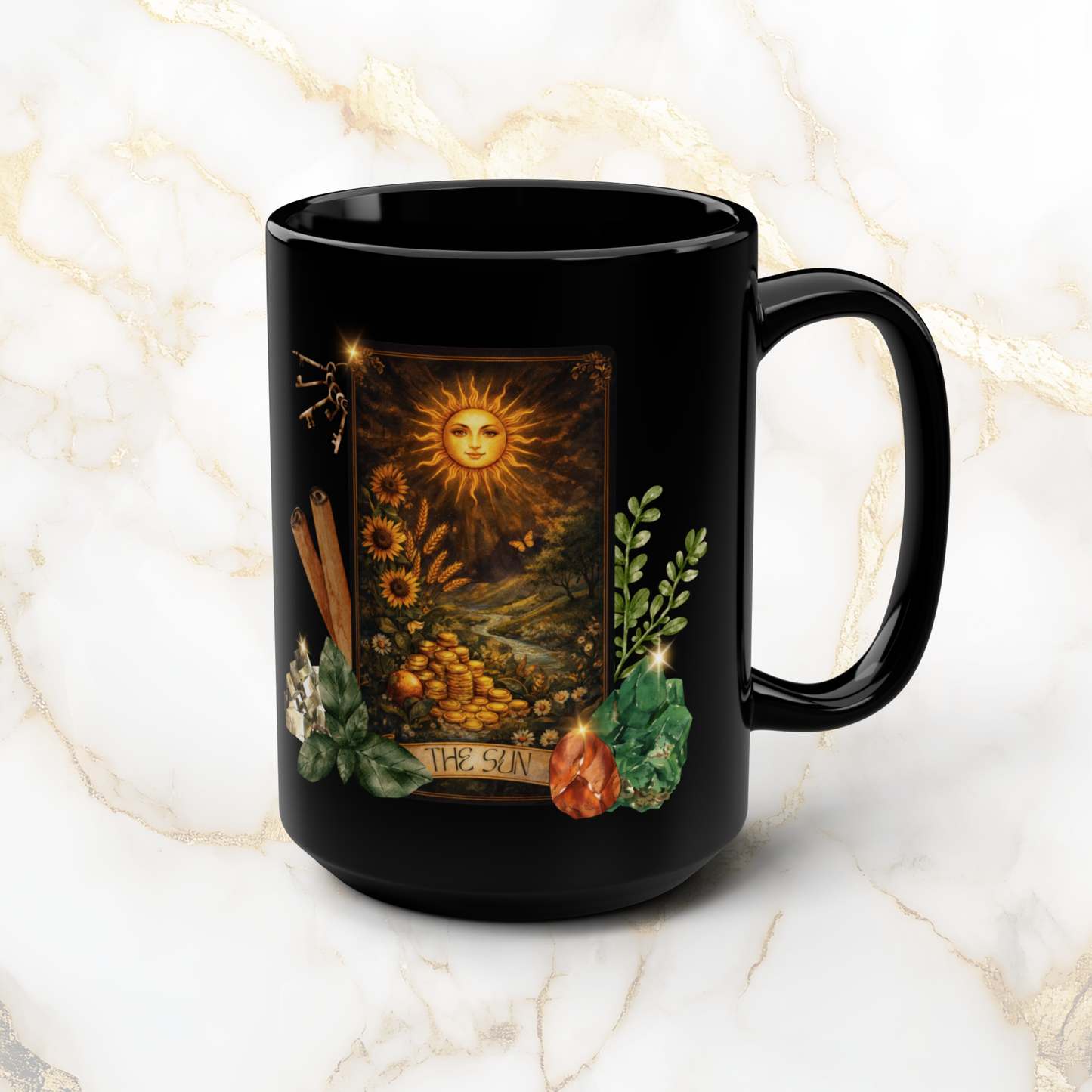 Abundance & Prosperity Ritual Mug | Money Manifestation (Full Color)