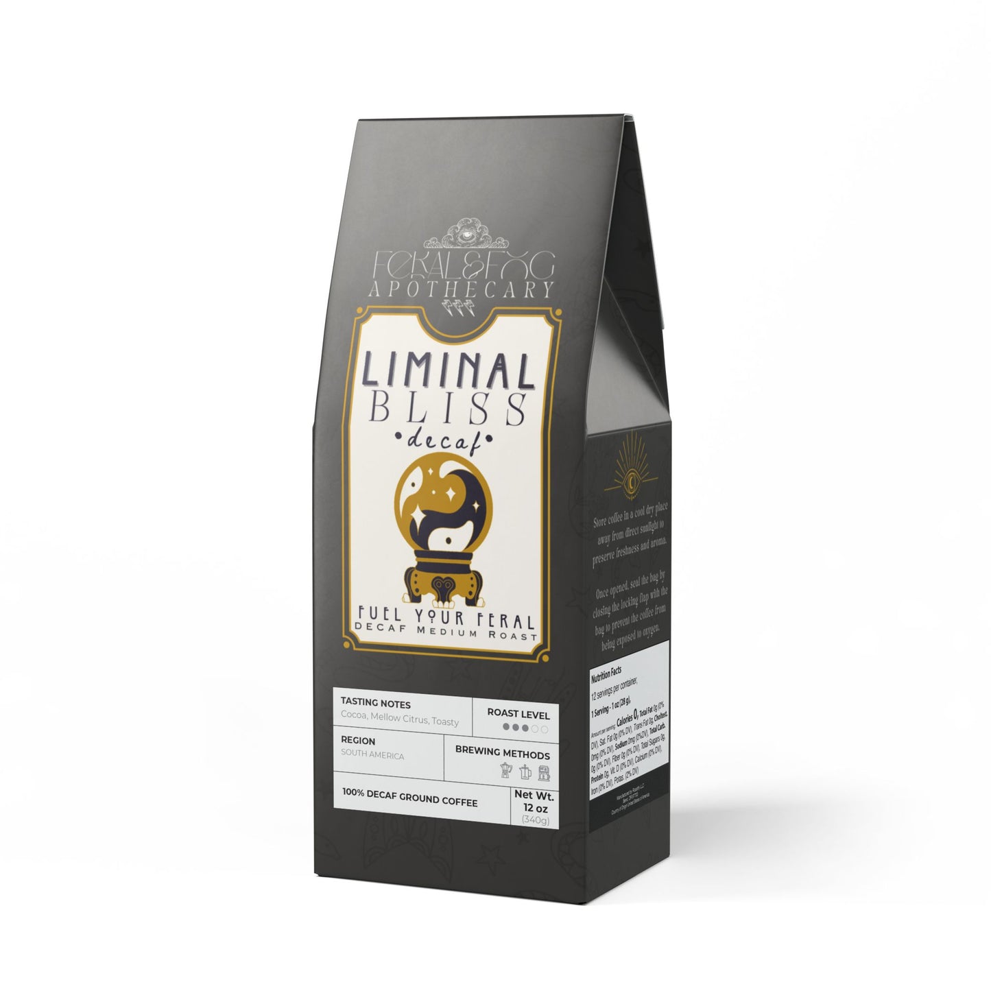 LIMINAL BLISS {decaf} Medium Roast Coffee | Ground or Whole Bean