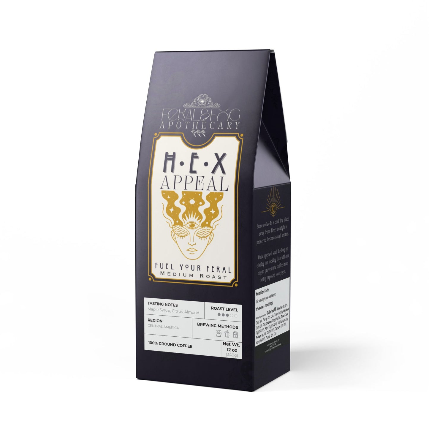 HEX APPEAL Medium Roast Coffee | Ground or Whole Bean