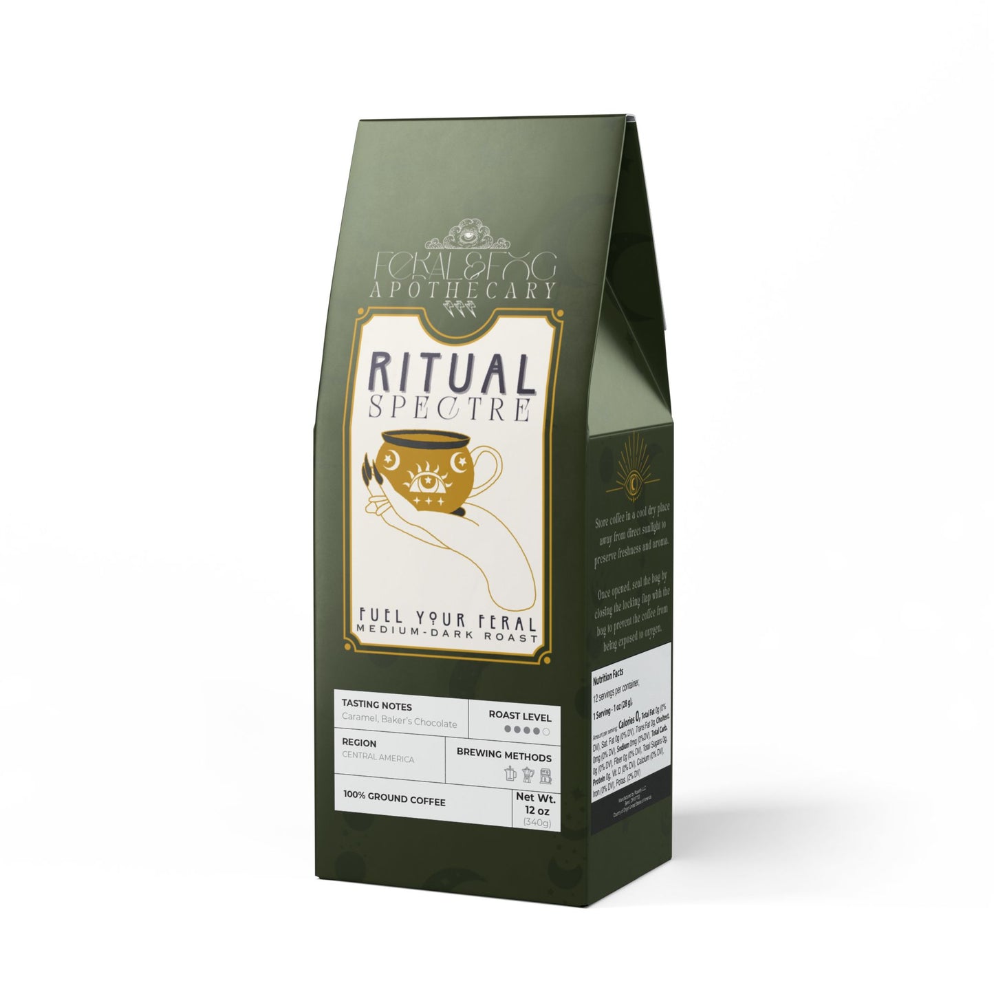 RITUAL SPECTRE Medium-Dark Roast Coffee | Ground or Whole Bean