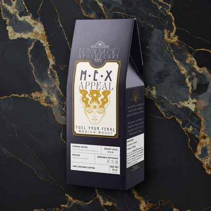 HEX APPEAL Medium Roast Coffee | Ground or Whole Bean