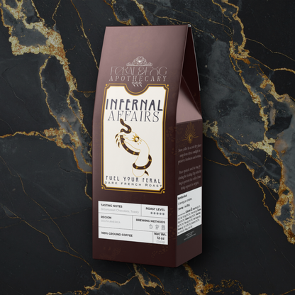 INFERNAL AFFAIRS Dark French Roast Coffee | Ground or Whole Bean