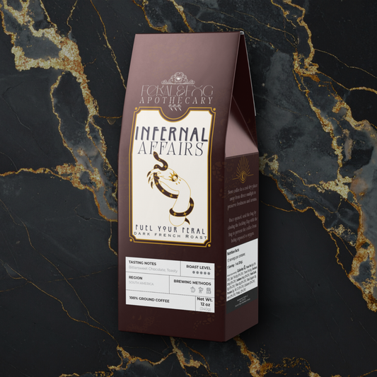 INFERNAL AFFAIRS Dark French Roast Coffee | Ground or Whole Bean