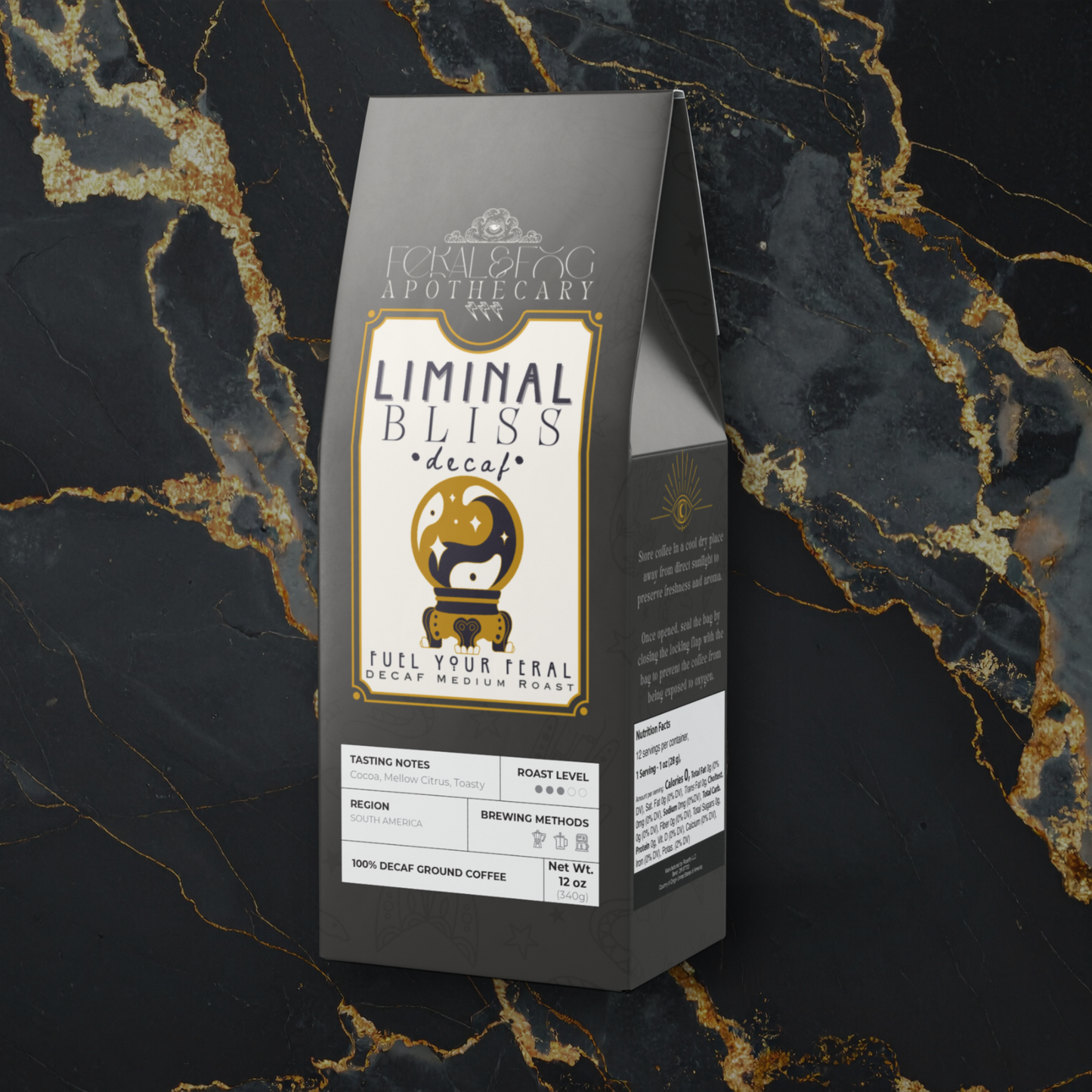 LIMINAL BLISS {decaf} Medium Roast Coffee | Ground or Whole Bean